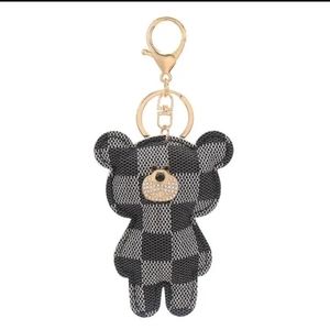 Grey Bear Bag Charm/Keychain